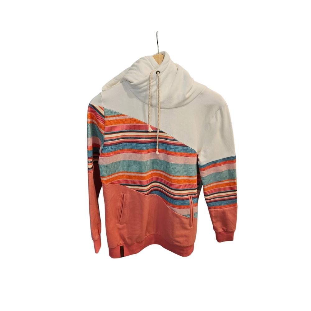 Ampersand Avenue SingleHood Sweatshirt in Malibu Beach Hoodie Medium M NWT